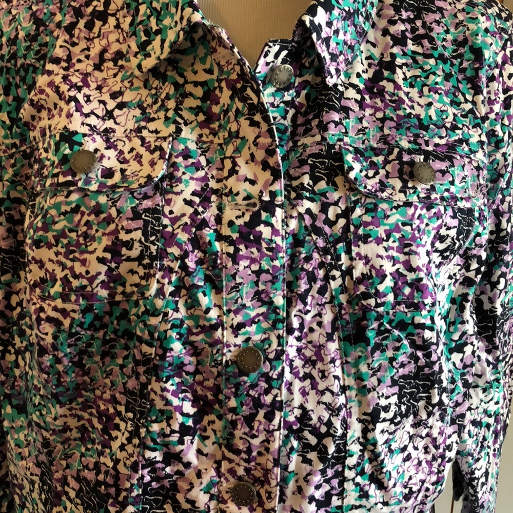 Christopher & Banks XL Colorful Spring Jacket - Picture 2 of 6